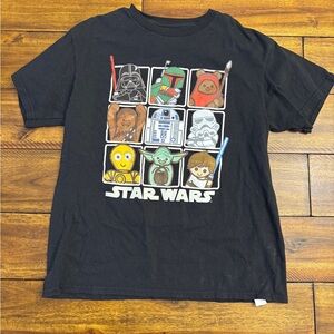 Star Wars Black Cotton Tee